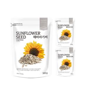 [리치팜너트]해바라기씨 300g x 3팩