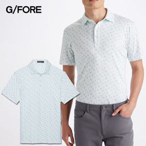 지포어 남성 골프웨어 / 해골 스컬 테크 폴로 반팔 티셔츠 / G4MS23K060A LOTUS