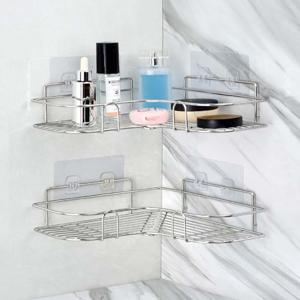 프리미엄 스텐레스 와이어 다용도 코너선반 욕실선반