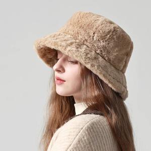 겨울 뽀송 털 다운핏 버킷햇 벙거지모자 방한