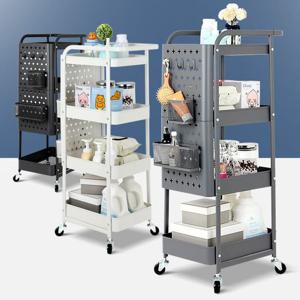 트롤리 베들레헴 이동식수납장 틈새 철제 다용도 미니 베란다