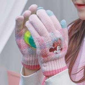 어린이장갑 미니 체크 기모 어린이 겨울 터치장갑 MK0298