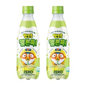 뽀로로 멜론톡 제로 335ml x 12개 어린이음료 밀크탄산