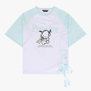 [더데이걸]포차코리본포인트티 TGRA2533P [모다아울렛 남양주점]