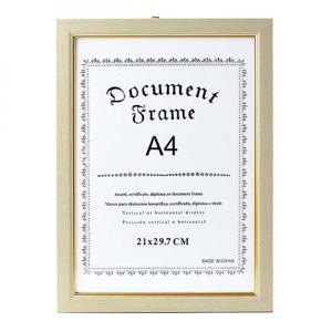 아이보리 A4 벽걸이액자 액자 상장 허가증