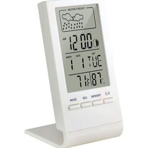 스탠드형 미니 디지털 온도계 습도계 탁상시계 CX-220