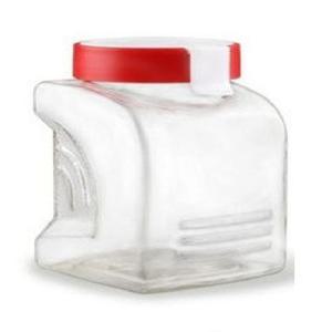 냉동밥용기 라일락 터치 밀폐용기 소 970ml 레드 1EA 밀폐통