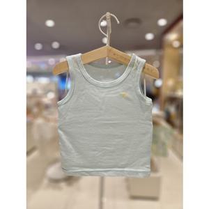 블루독베이비[hu] (MN)뱀부나시런닝 44A70-502-05 유아나시 속옷 신생아내의 나시런닝 실내복 출산선물