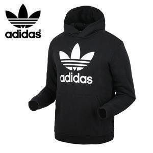 아디다스 주니어 트레포일 후드(DV2870)_블랙