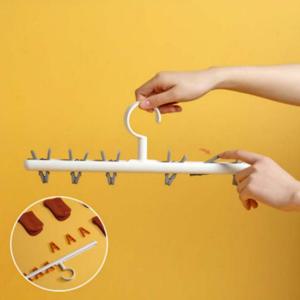 라운딩 클립 생활용품 다용도 모자걸이 양말건조대