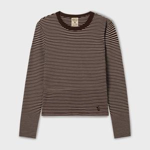 [후아유][여성] 골지 롱 긴팔티셔츠 WHLAF3821F