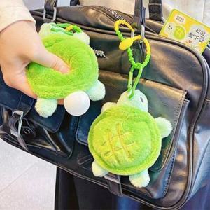 [모노무드]MNO 알낳는 메론빵 거북이 키링 [가방 백팩 인형 힙한