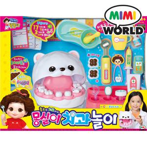 똘똘이 몽실이 치과놀이 양치놀이 칫솔 치약 장난감