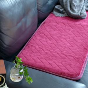 MAGICCLEAN 4인용 쇼파전기매트 극세사자주색 50cmx170cm