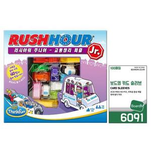 [보드엠팩토리]러시아워 주니어 + 슬리브 6091 보통 1팩