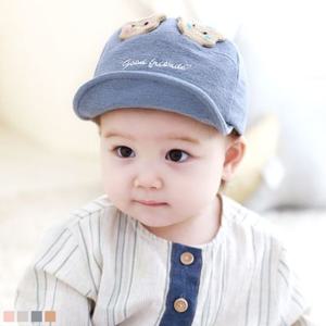 쿠키 아동 캡모자(44-46cm) 509322 신생아모자 아기모자 유아모자 신생아캡모자 아기캡모자 유아캡모자 캡모자 귀여운모자 유아캡 동물모자