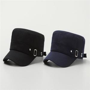남녀공용 2컬러 깔끔 편한 버클 포인트 군모 캡모자 캐주얼모자