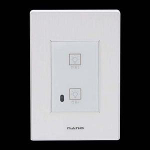 [오너클랜]인기상품 터치스위치(아트2) 2구 리모컨별도(화이트)