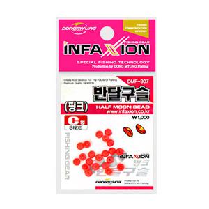 인펙션 DMF-307 반달구슬 핑크 바다낚시용품