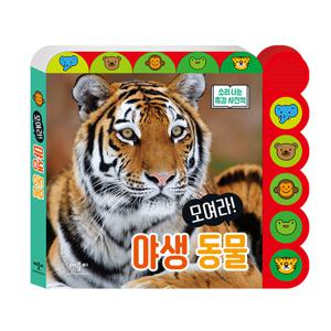 모여라! 야생 동물(소리 나는 촉감 사진책)