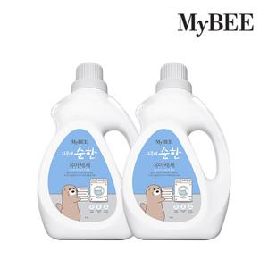 마이비 피부에순한순한 유아세제 용기 1500ml x 2개