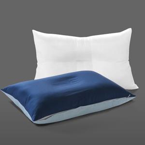 경추 베개솜+투톤 순면 베개커버세트 50x70cm