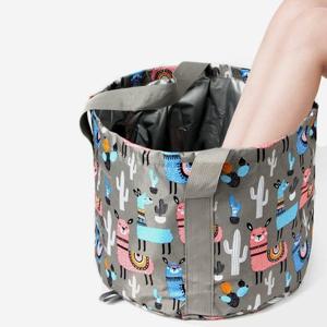 [비투비월드]옥스퍼드 라마 족욕 바스켓 / 캠핑 설겆이통