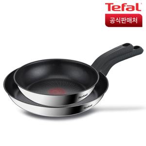 테팔 인덕션 에센스쿡 후라이팬 2종(20+28cm)