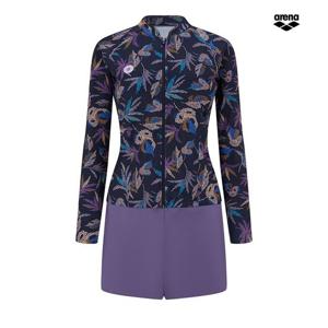 아레나 여자 성인 엘로이 레저 집업 래쉬가드 세트A4BL1PS73NVY