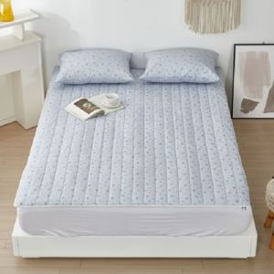 J리빙 세미마이크로 온열온수매트커버 S스틸블루