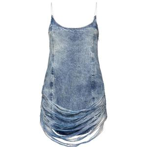 디젤 De Dra 미니 쇼트 프린지 드레스 81I-YYX009