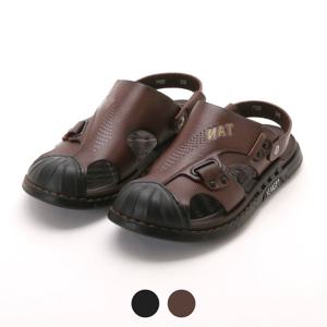 [파파브로] 남성 가죽 쿠션 샌들 WW-SE-HD7905