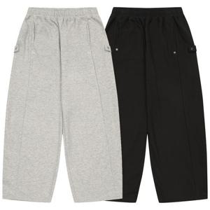 [틴톡]여자 가을신상 사이드 비죠 스트링 와이드 바지(25QT251)