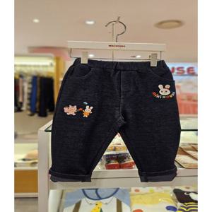 [미키하우스10] 11P903205 MH 우사코 꽃선물 좋아 스판바지 여아바지