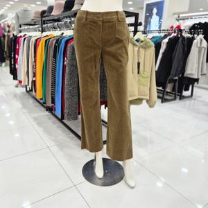 [조이너스]여성 정장 24신상 골덴 와이드핏 면 바지 겨울 골지