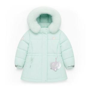 뉴발란스 키즈 솔리드 미디 패딩 점퍼 민트 NK9PE4803G-84