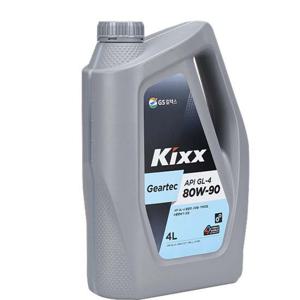 엔진오일5w30 농기계 기어오일 Kixx Geartec GL-4 80W-90_4/4L