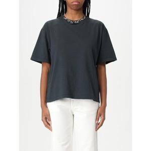 골든구스 여성 티셔츠 블랙 GWP01874P00189790456