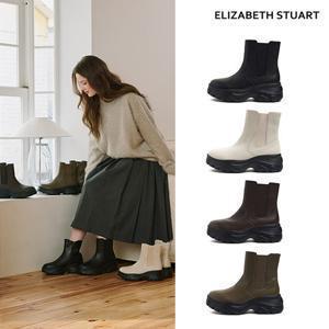 엘리자베스 스튜어트 소가죽 플랫폼 부츠
