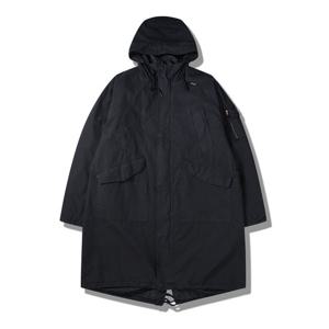 [지프]공용) 워싱 빈티지 후드 롱코트 야상 자켓 점퍼 JP4JPU131