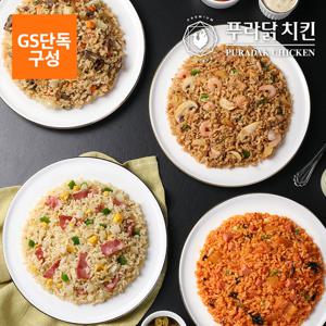 [GS단독][푸라닭] 소스 볶음밥 4종 16팩 +1팩 추가 증정