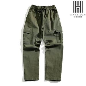 [해리슨] 면 건빵 와이드 팬츠 NGD1076
