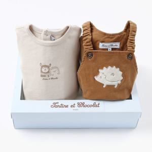 [쇼콜라]루이멜빵상하(백일돌선물세트)TTMWXT195-U