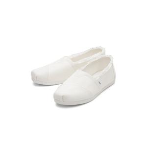 탐스 24SS 클리어런스알파가타 클라우드바운드 흰색 여성 슬립온 TOSO4E004WT