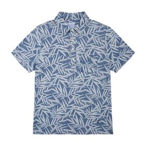 BB_인디고 프린트 빈티지 폴로 셔츠 (인디고) (BBNTMM8700OEM)