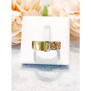 미니골드 14K 누도스 커플링 여자 반지 RRIC4846