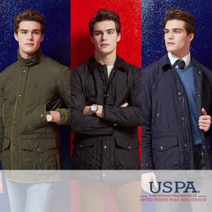 [USPA] 남성 봄 카코트 퀼팅 재킷