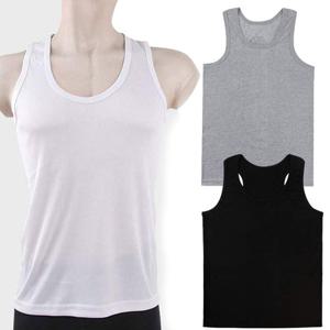 3장세트 제이케이 국산 순면 무지 골지 망고나시 남자 민소매 면티