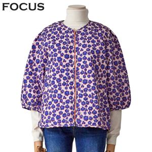 [포커스]데이지패턴 누빔 점퍼_FW4J3JP3052