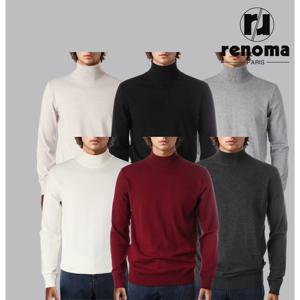 FW 레노마 신상품 7종택일 부드러운촉감 목폴라니트 RQCIKT03ADG